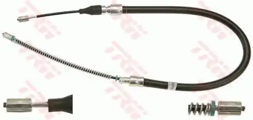 трос ручника! L=635/363 drum\ VW Polo/Derby 1.0/1.3/1.3D/1.4D 85-94 GCH1666 TRW