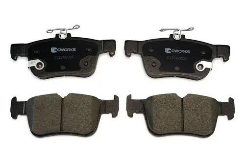 Тормозные колодки дисковые CWORKS C12CR0026
