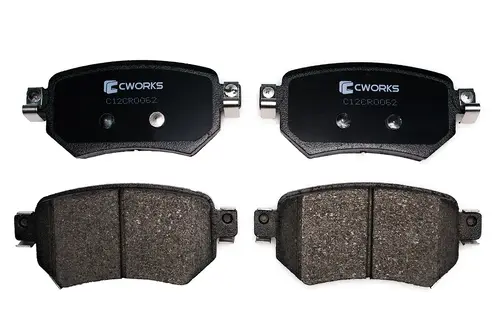 Тормозные колодки дисковые CWORKS C12CR0062