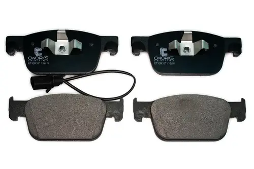 Тормозные колодки дисковые CWORKS C11CR1011