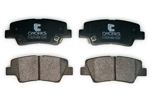 Тормозные колодки дисковые CWORKS C12CR1009