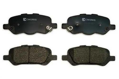 Тормозные колодки дисковые CWORKS C12CR0080