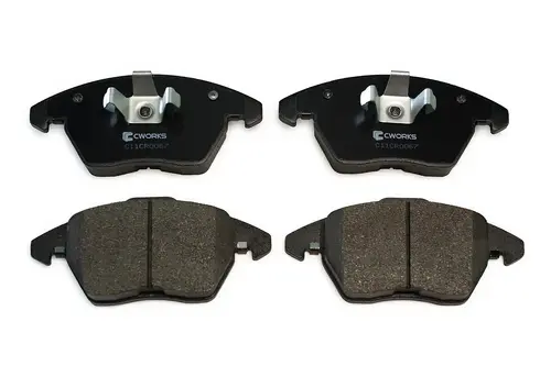 Тормозные колодки дисковые CWORKS C11CR0067