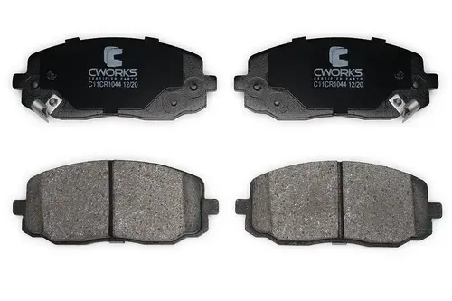 Тормозные колодки дисковые CWORKS C11CR1044
