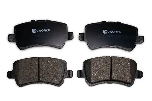 Тормозные колодки дисковые CWORKS C12CR0025