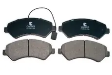 Тормозные колодки дисковые CWORKS C11CR1014