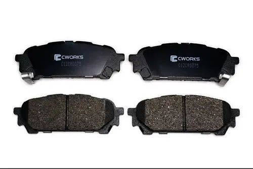 Тормозные колодки дисковые CWORKS C12CR0075