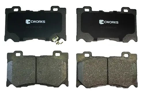 Тормозные колодки дисковые CWORKS C11CR0039