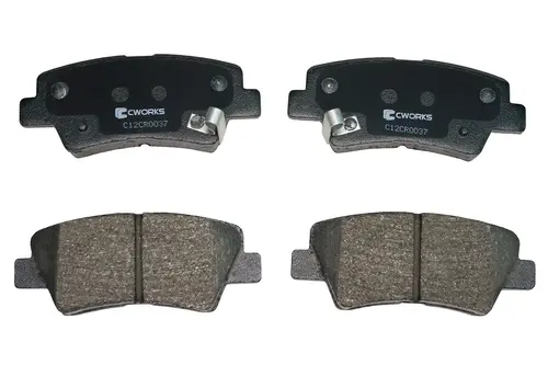 Тормозные колодки дисковые CWORKS C12CR0037