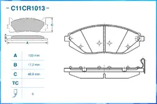 Салонный фильтр CWORKS C11CR1013