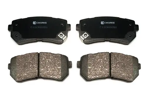 Тормозные колодки дисковые CWORKS C12CR0051