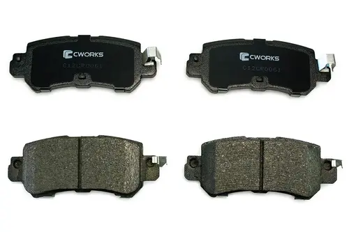 Тормозные колодки дисковые CWORKS C12CR0061