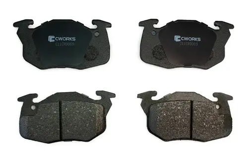 Тормозные колодки дисковые CWORKS C11CR0069