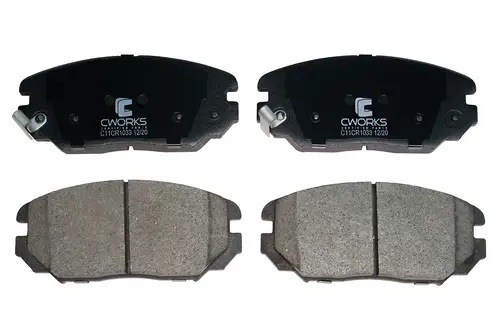 Тормозные колодки дисковые CWORKS C11CR1033