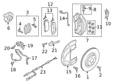 Тормозные колодки дисковые VAG 4M0 698 151 BK