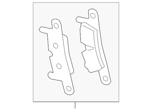 Тормозные колодки дисковые PORSCHE 992698451H
