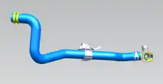 ТРУБКА ВПУСКНАЯ ОТОПИТЕЛЯ 8017020700 GEELY