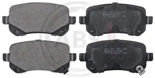 Тормозные колодки дисковые задняя ось A.B.S. 37733