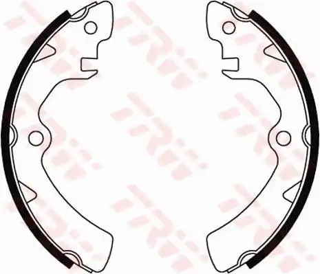 Тормозные колодки барабанные TRW GS8195
