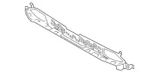 Grille - front bumper 86561J9010 HYUNDAI