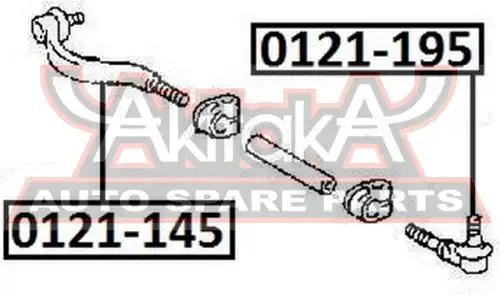 Рулевой наконечник ASVA 0121-145