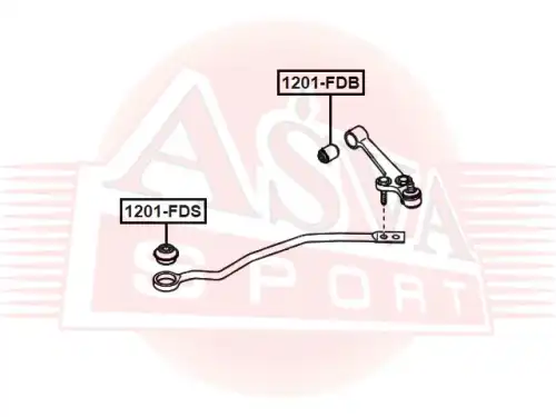 Сайлентблок 1201-FDB ASVA