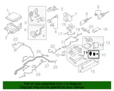 1 компл. креплений 7L0698853B BENTLEY