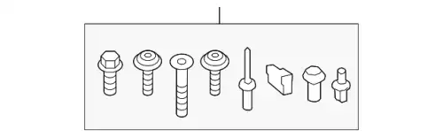 1 к-т крепежа для 8U0098627A BENTLEY