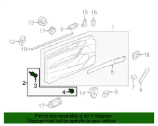 1 к-т элементов креп 5G0898243 BENTLEY