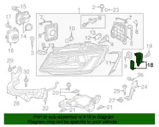 Cветодиод с радиатор 8R0941475A BENTLEY