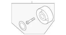 Pолик обво 06E903341B BENTLEY
