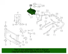 Расширительный бачок BENTLEY 3D0121407E