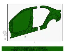 Боковина левая Jetta 5C6809605 BENTLEY