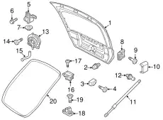 Болт (KOMBI) N10338903 BENTLEY