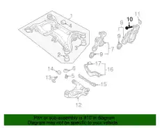 Болт, эксцентриковый 8E0501387D BENTLEY