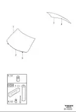 Ветровое стекло VOLVO 32206871
