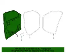 Дверь 3CN831056J BENTLEY