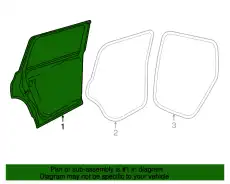 Дверь 3CN833056H BENTLEY