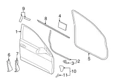 Дверь 5G4831056AR BENTLEY