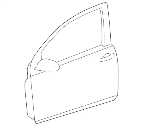 ДВЕРЬ 5K4831056G BENTLEY