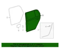 Дверь 5K6833056J BENTLEY