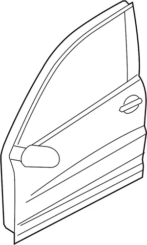 Дверь 5N0831055A BENTLEY