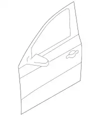 Дверь 8R0831051D BENTLEY