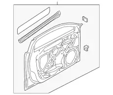 Дверь 8V5831052A BENTLEY
