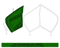 Дверь 3C5833056D BENTLEY