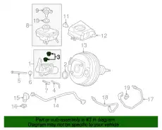 Заглушка цилиндра 4A0611817A BENTLEY