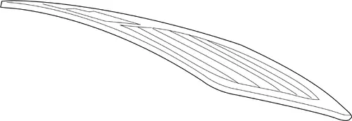 Заднее стекло 3D5845051L BENTLEY