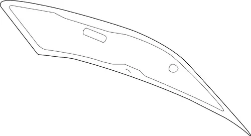 Заднее стекло 8P4845501ANVB BENTLEY