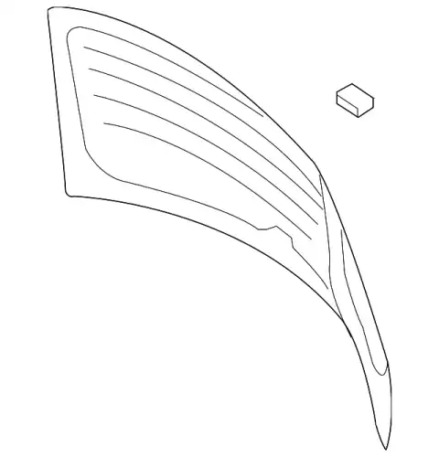 Заднее стекло без пр 5G6845051NNVB BENTLEY