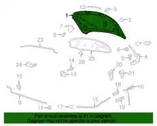 Капот 5C6823031C BENTLEY